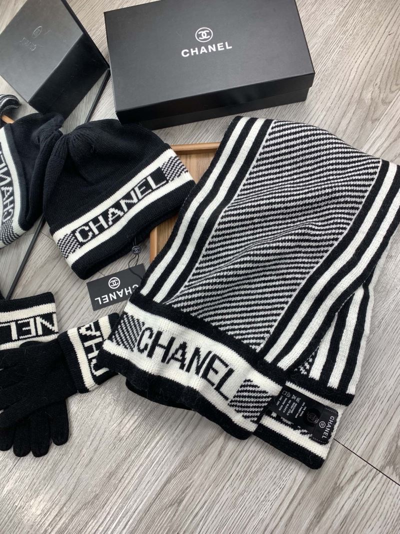 Chanel Caps Scarfs